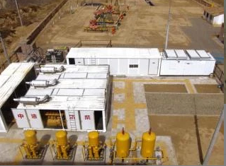 Казахстанская электростанция на попутном газе