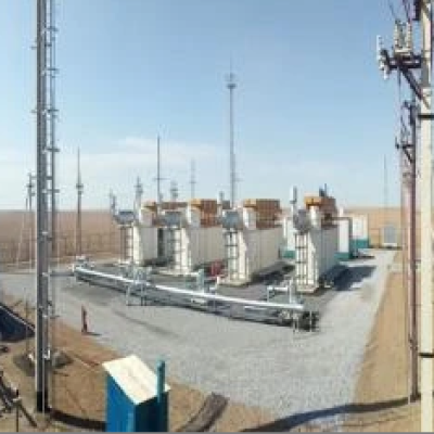 Казахстанская электростанция на попутном газе