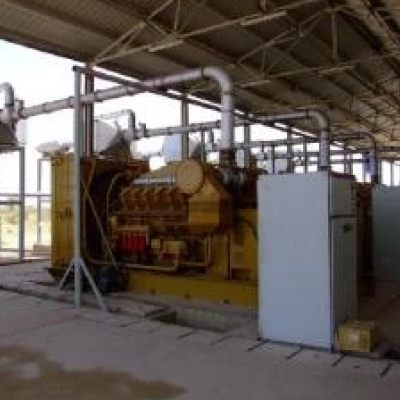 Чад 5 × 1000 кВт дизельных генераторных установок